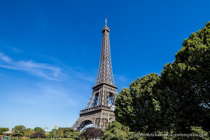 The Eiffel Tower is a must for every Paris itinerary.